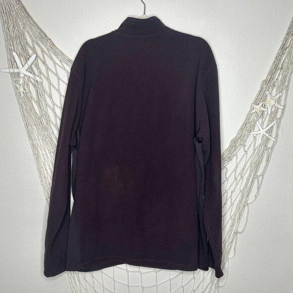 COLUMBIA SPORTSWEAR Men's Brown Park View Half Zip Fleece Pullover XXL - Picture 5 of 7